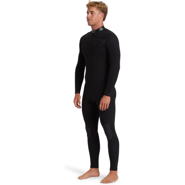 2026 Billabong Heren Revolution Natural 3/2mm Borst Ritssluiting Wetsuit ABYW100266 - Black